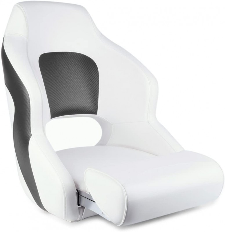 Top Quality Captain Boat Seats Flip up Bolster Marine seats for boats