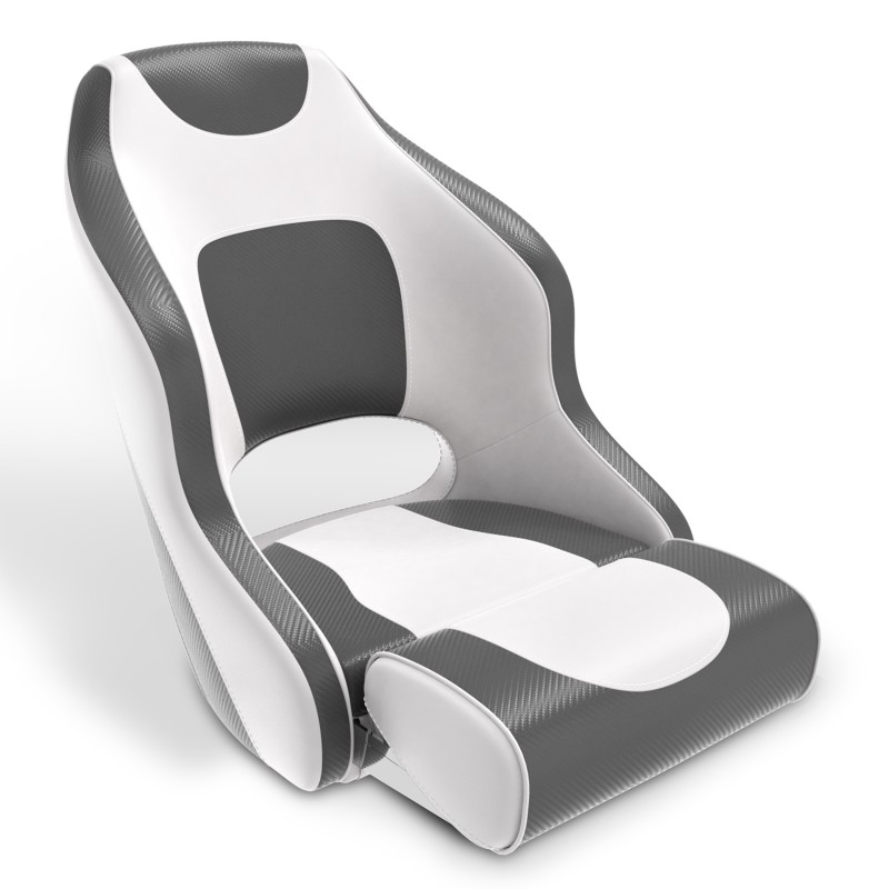 Top Quality Captain Boat Seats Flip up Bolster Marine seats for boats