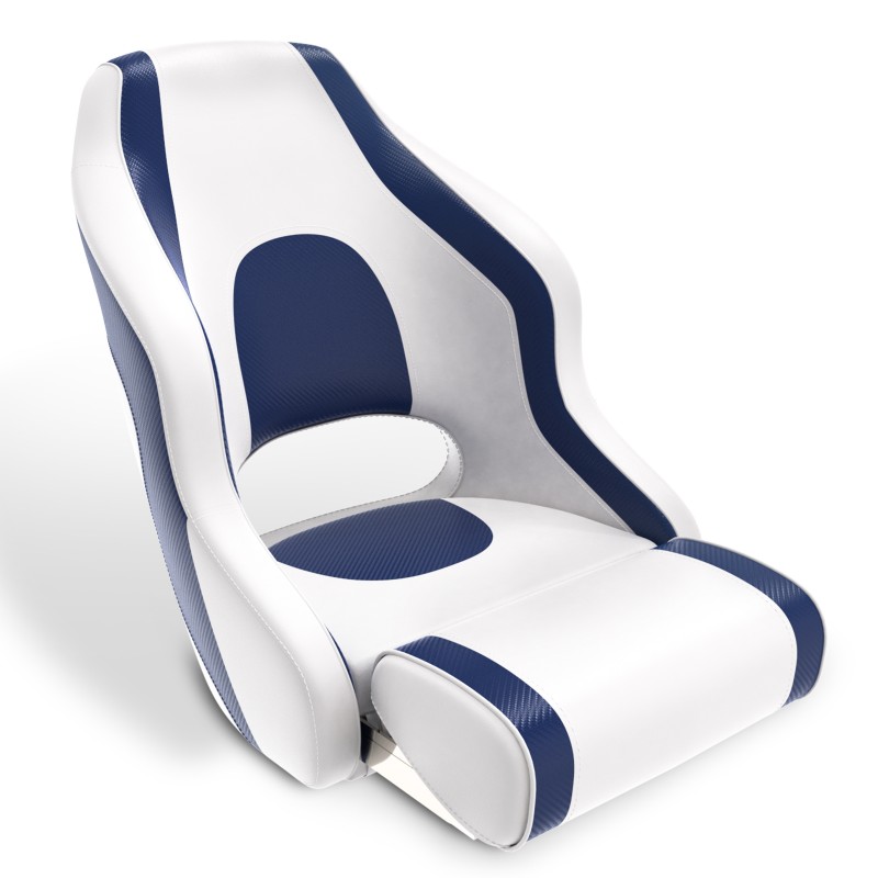 Top Quality Captain Boat Seats Flip up Bolster Marine seats for boats